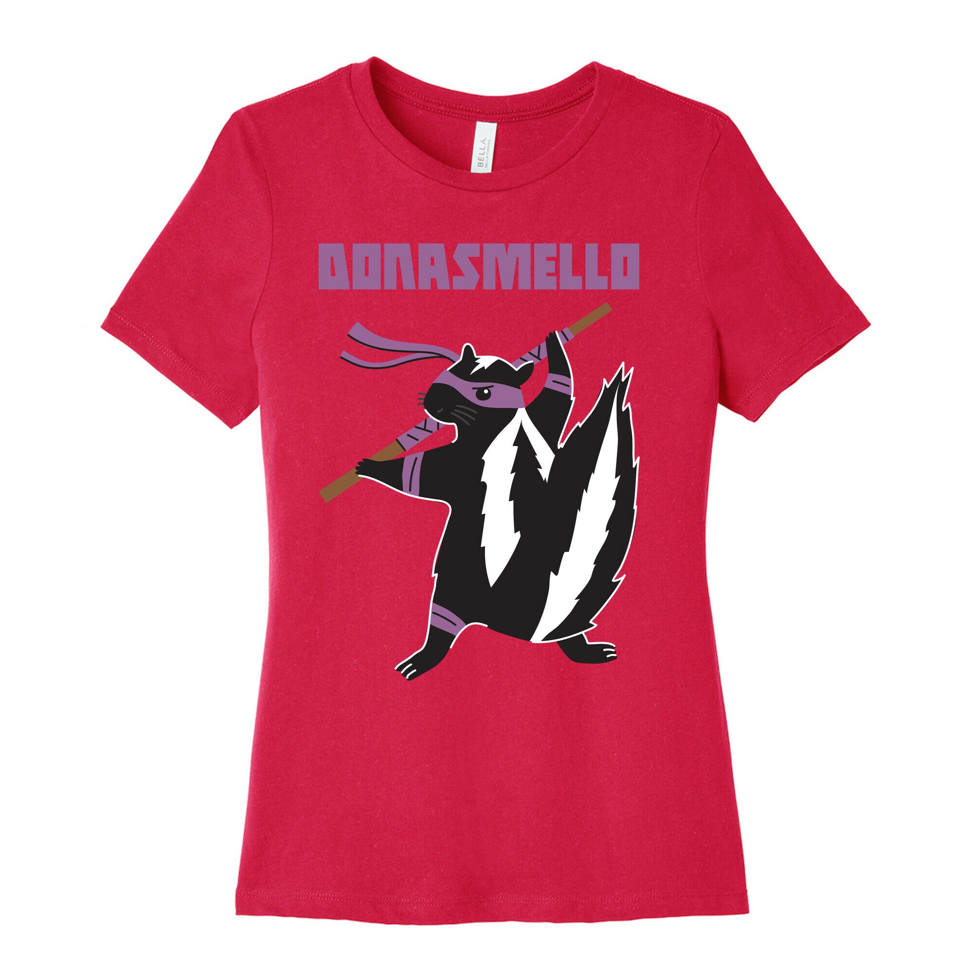 Donasmello (Donatello Skunk) Women's Cotton Tee